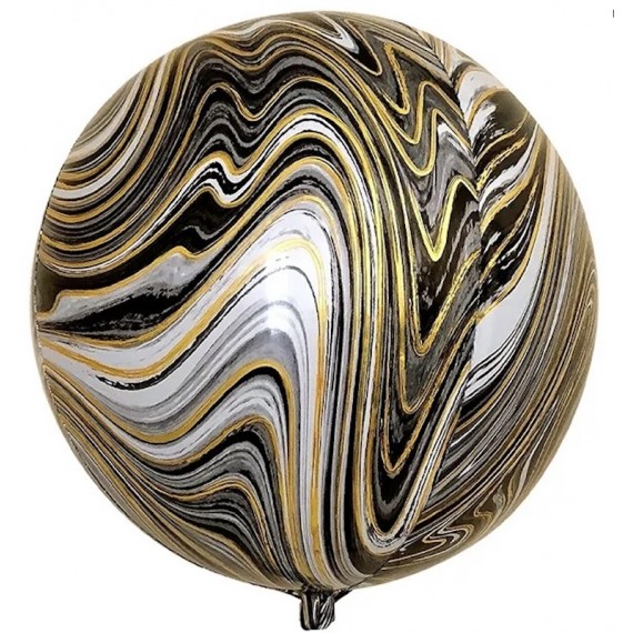 3D Swirl Folieballong