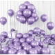 Lilla Metallic Ballonger, 20 stk