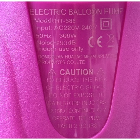 Elektrisk Ballongpumpe