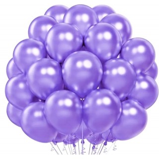 Lavendel Ballonger, 100 stk