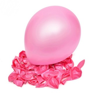 Rosa Perle Ballonger, 20 stk