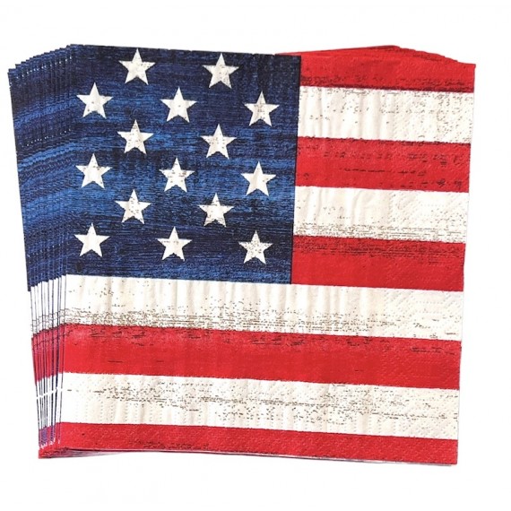 American Flag Papirservietter